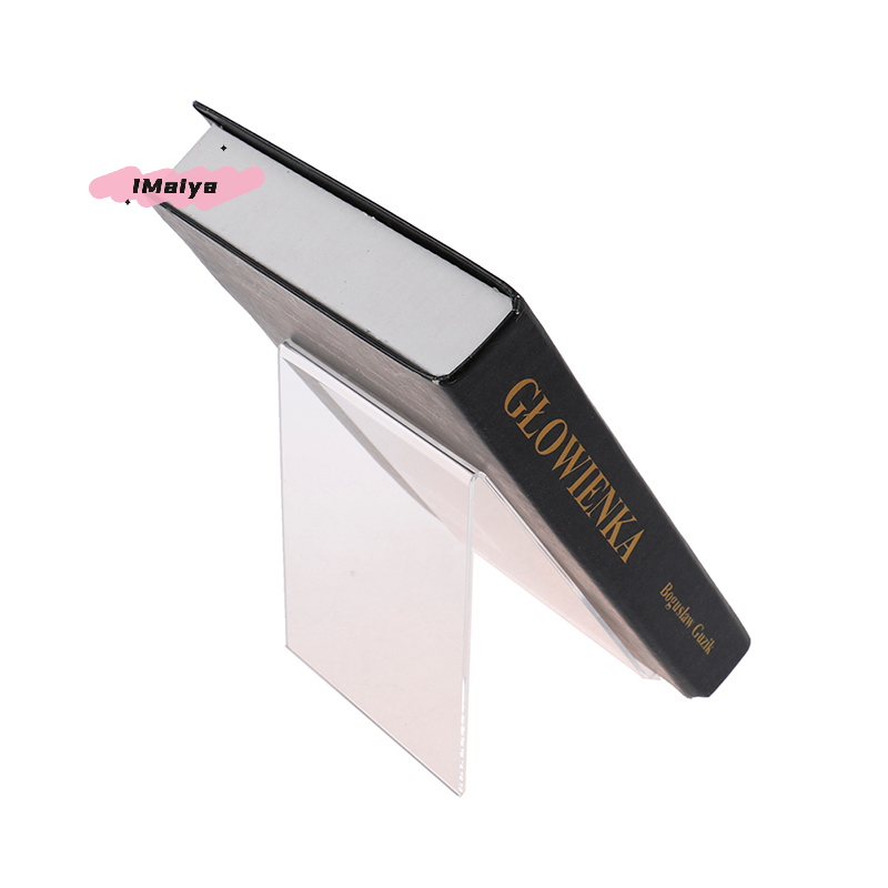Clear Acrylic Book Stand Holder - Soporte de exhibición de acrílico transparente