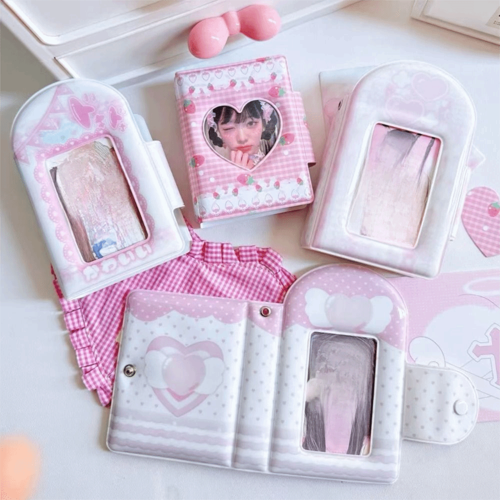 Kpop Photo Card Binder 3 Inch - Álbum de Fotos Bonito de 3