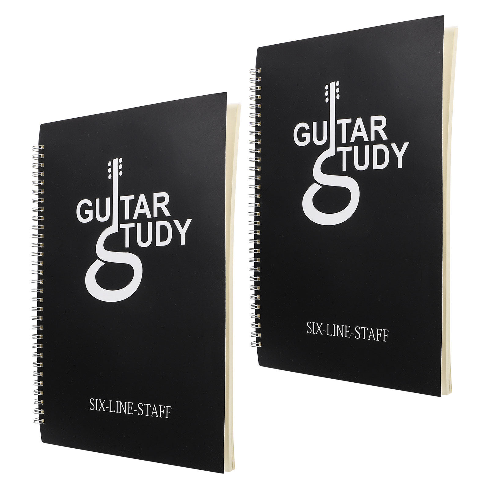 Blank Sheet Music Notebook - 2 Cuadernos de Partituras para Guitarra,