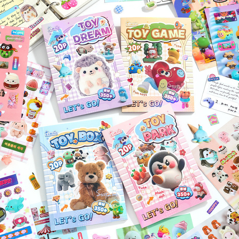 Stationery Books - MINKYS lindo DIY 20 hojas de