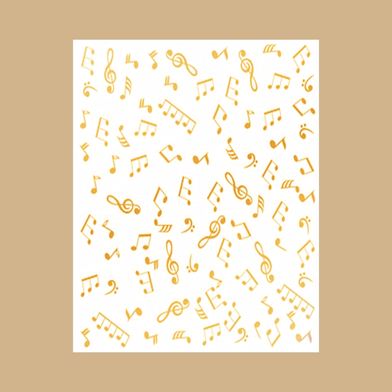 Blank Sheet Music Notebook - Placa de lámina caliente, notas que