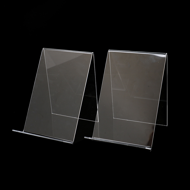 Clear Acrylic Book Stand Holder - Soporte acrílico para exhibición de libros,