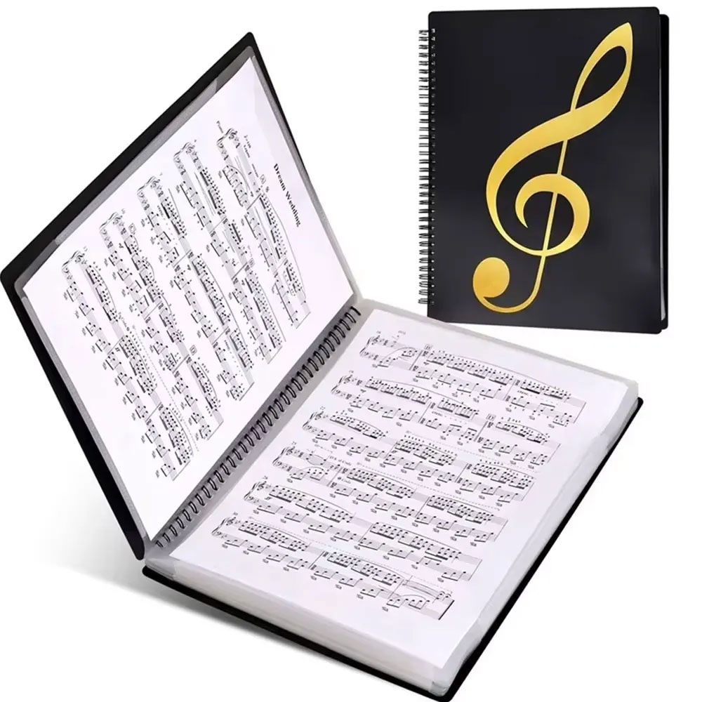 Blank Sheet Music Notebook - Carpeta de partituras de música de