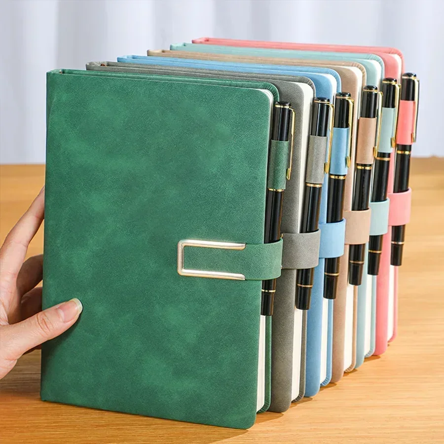 Vintage Leather Journal Notebook - 1 cuaderno de cuero A5 vintage
