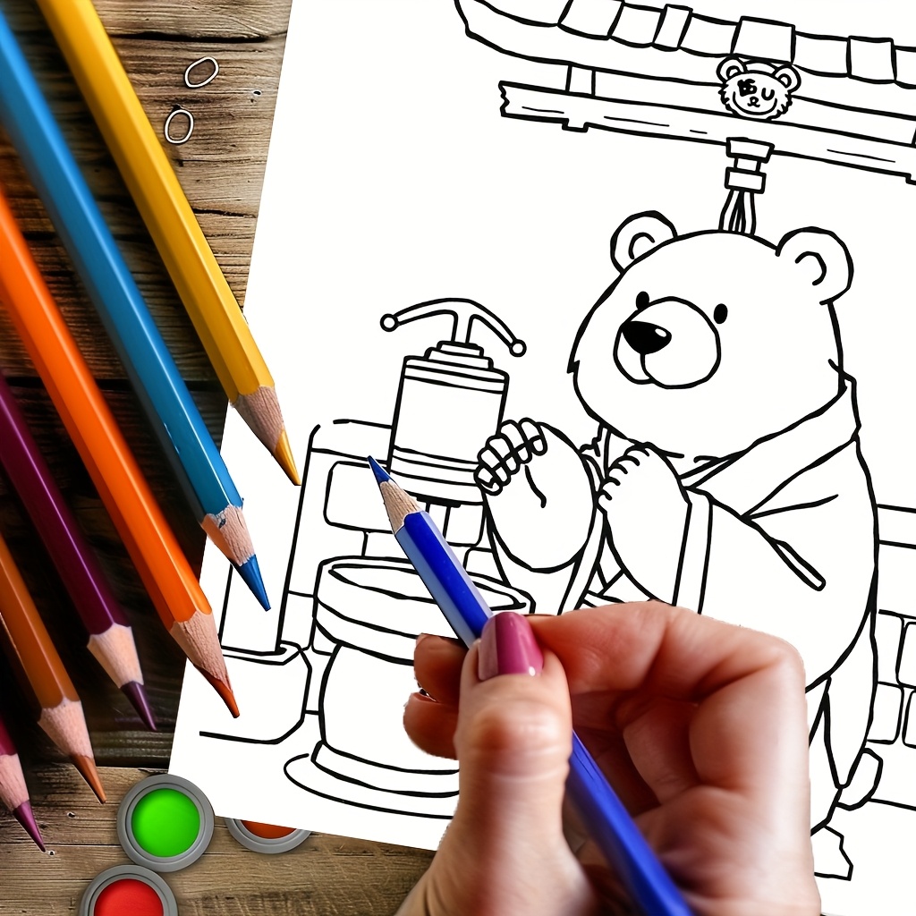 Libro para colorear de 28 pági - Adult Coloring Book Stress Relief reseña y precio
