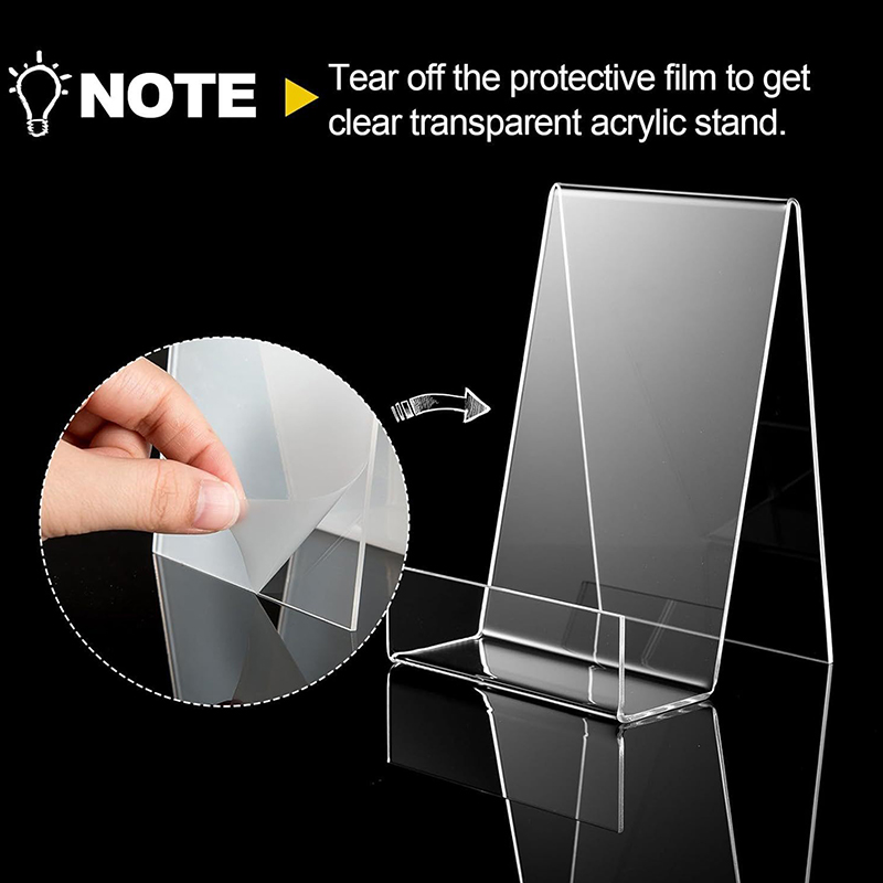 Soporte de exhibición de acríl - Clear Acrylic Book Stand Holder reseña y precio