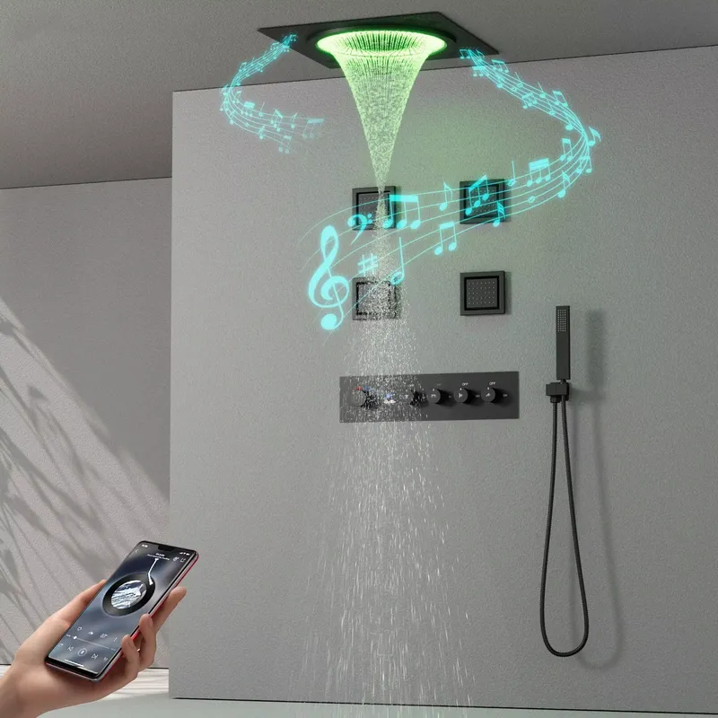 Juego de Ducha LED Inteligente - Music reseña y precio