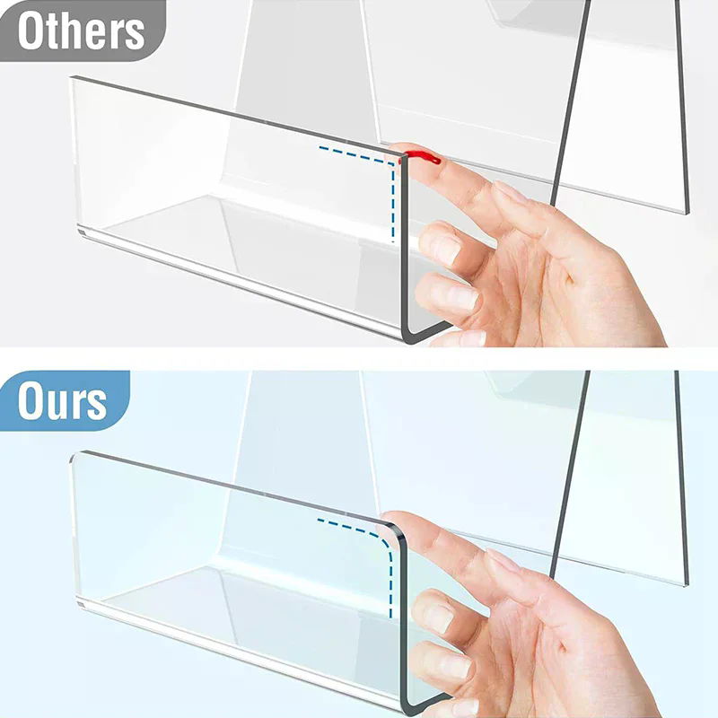 Soporte acrílico para exhibici - Clear Acrylic Book Stand Holder reseña y precio