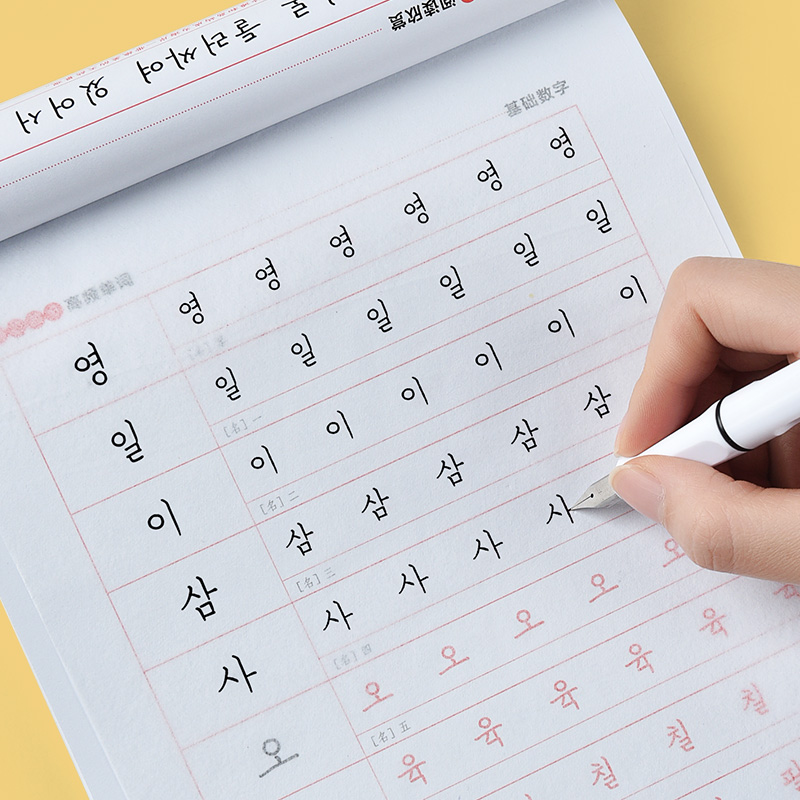 Niños aprendiendo coreano con  - Chinese Calligraphy Practice Book reseña y precio