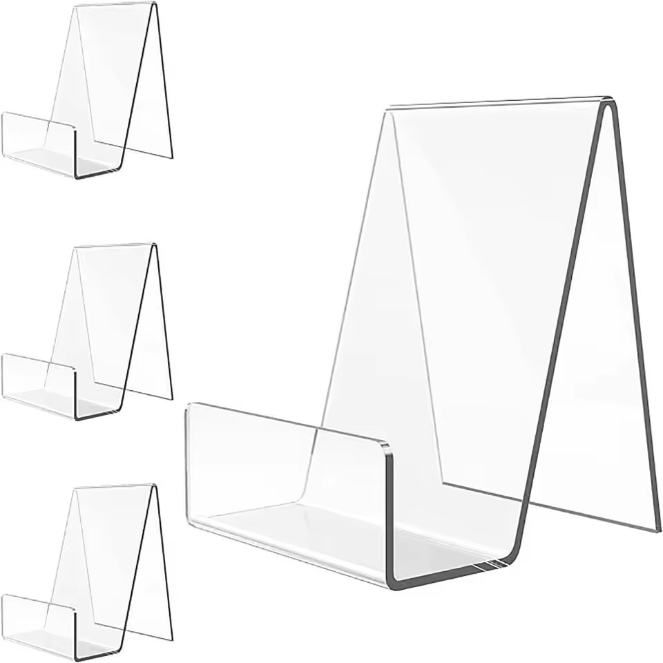 Soporte de acrílico para libro - Clear Acrylic Book Stand Holder reseña y precio