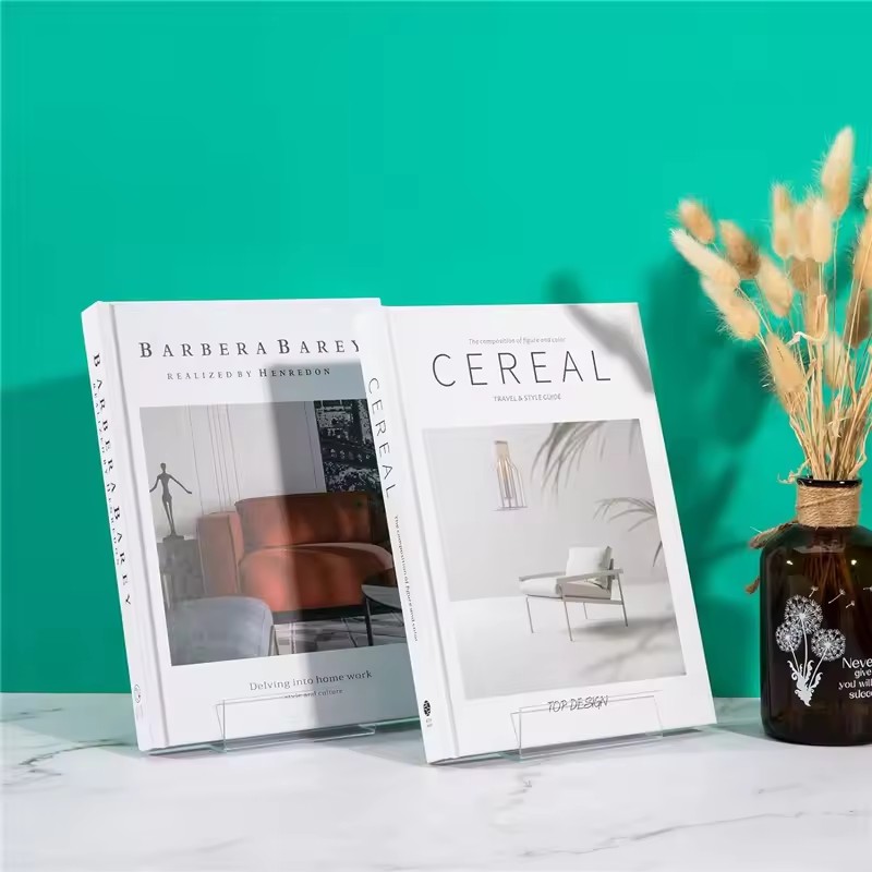 Soporte de acrílico para libro - Clear Acrylic Book Stand Holder reseña y precio