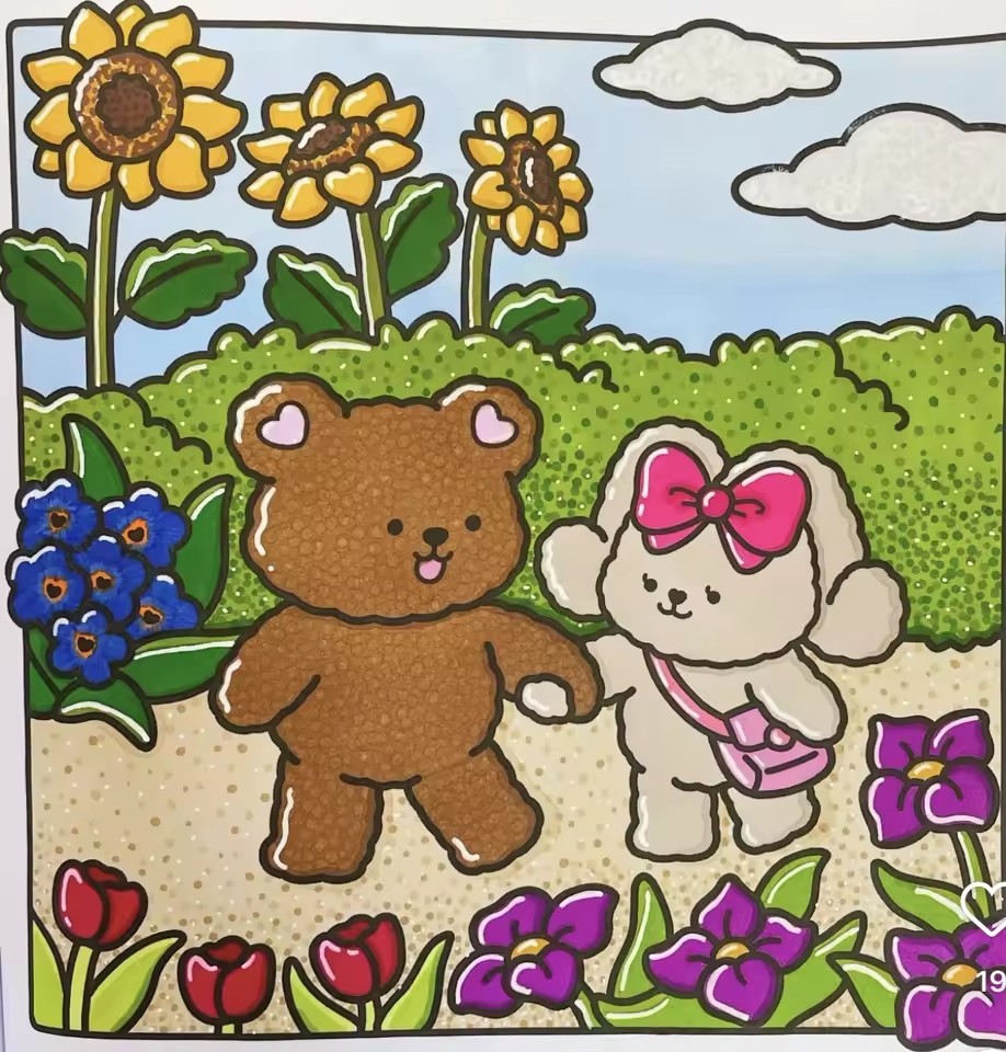 FUZZY IN LOVE Libro para color - Adult Coloring Book Stress Relief reseña y precio
