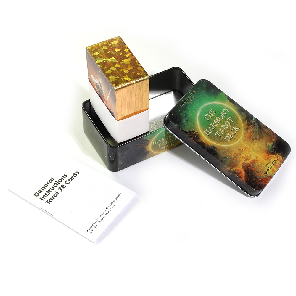 Harmony Tarot en una lata con  - Tarot Deck With Guidebook reseña y precio