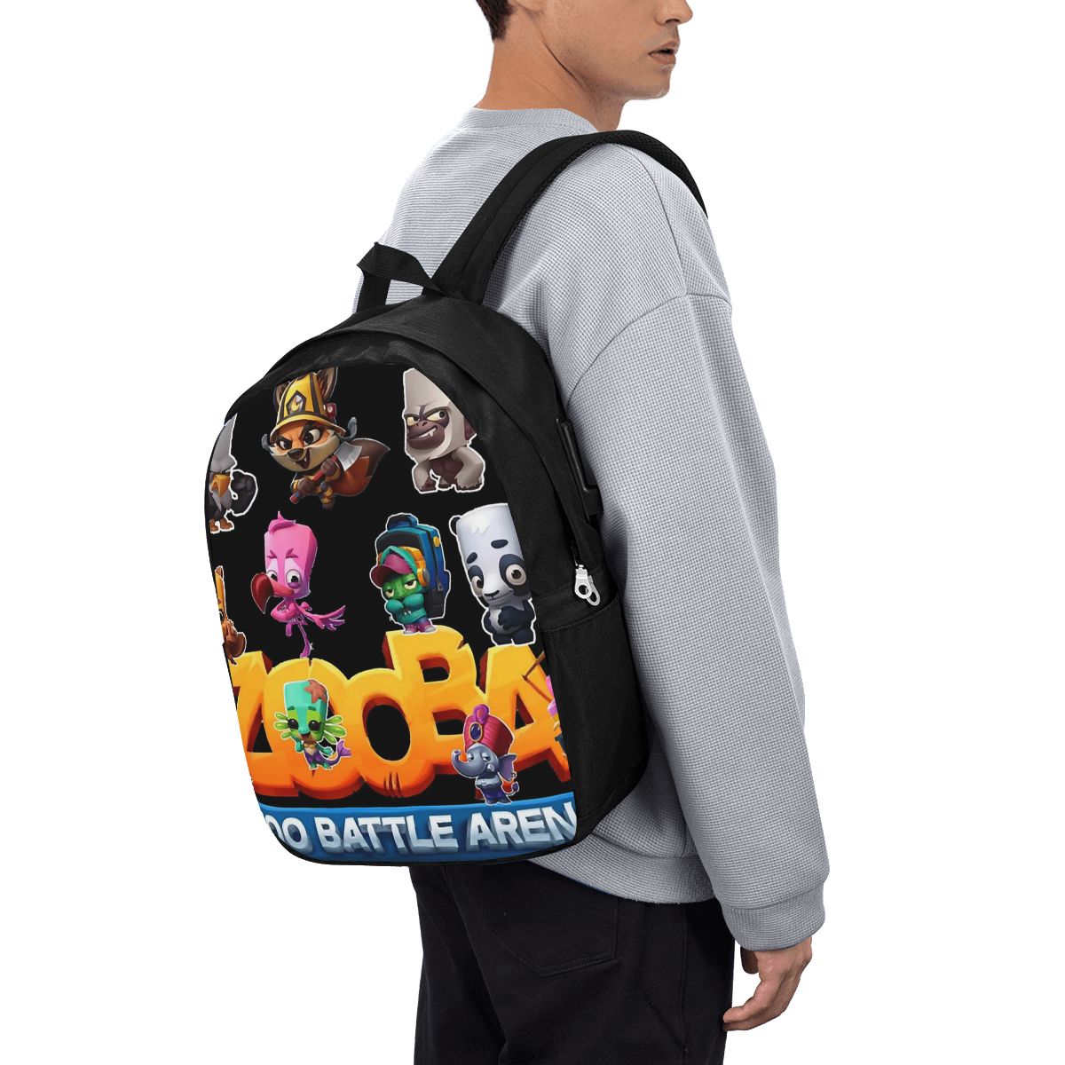 Excelente Mochila Zooba Battle - Music reseña y precio