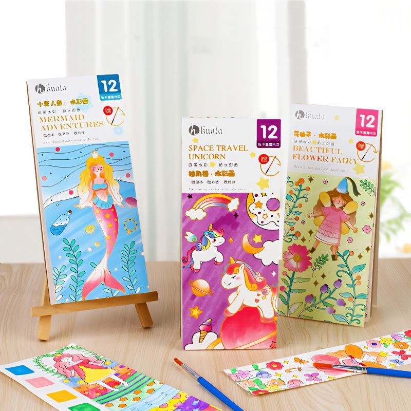 Bview Art Magic Libro para col - Reusable Water Magic Coloring Book reseña y precio