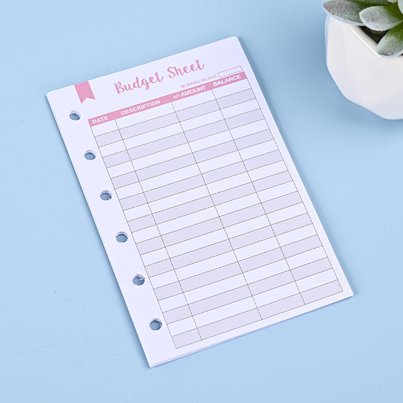 Cuaderno de hojas sueltas A6 A - A5 Spiral Dotted Grid Notebook reseña y precio