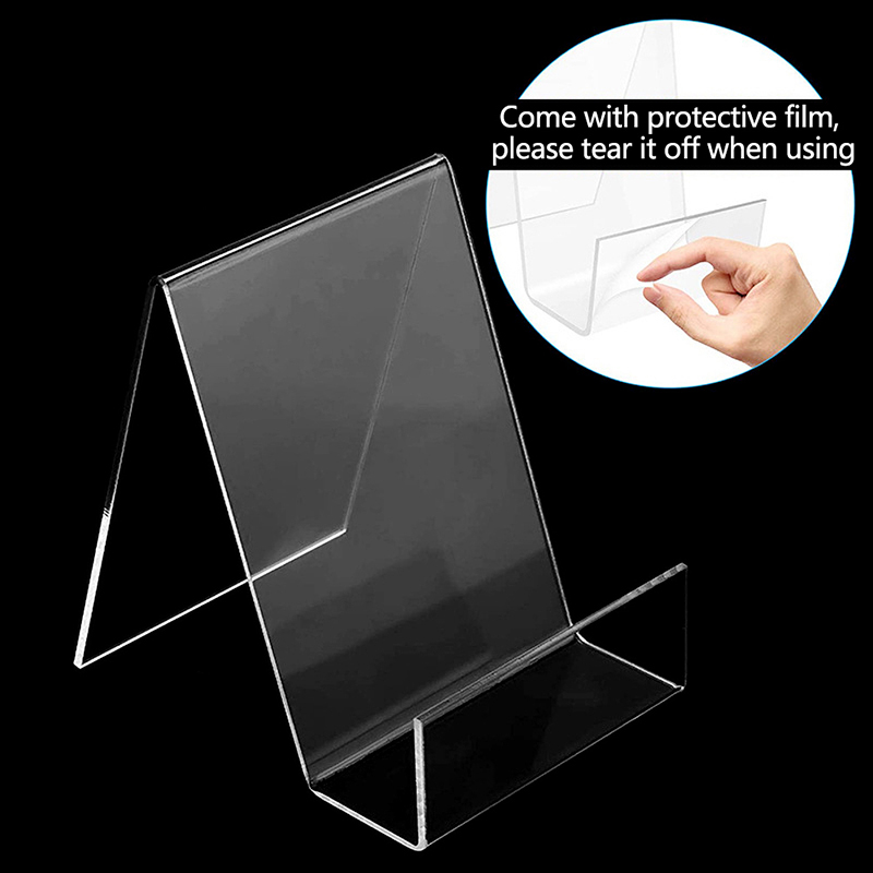 Soporte de exhibición de acríl - Clear Acrylic Book Stand Holder reseña y precio
