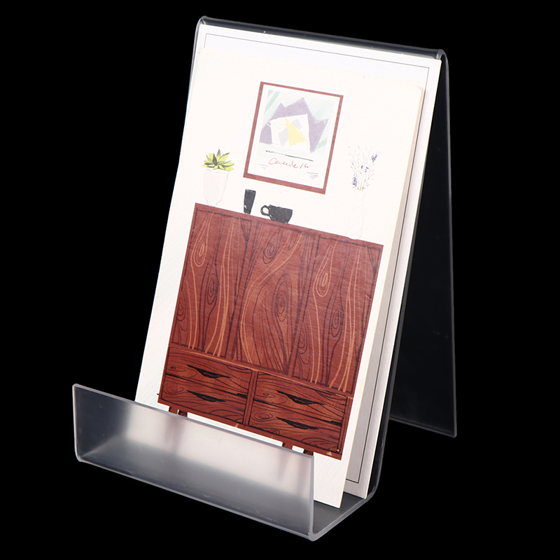 Soporte de exhibición de acríl - Clear Acrylic Book Stand Holder reseña y precio