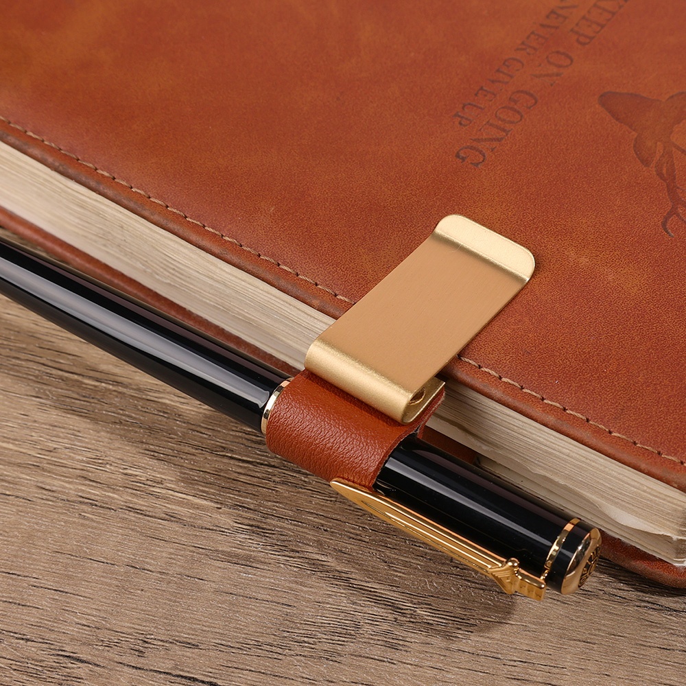 Portaplumas de Cuero Hecho a M - Vintage Leather Journal Notebook reseña y precio