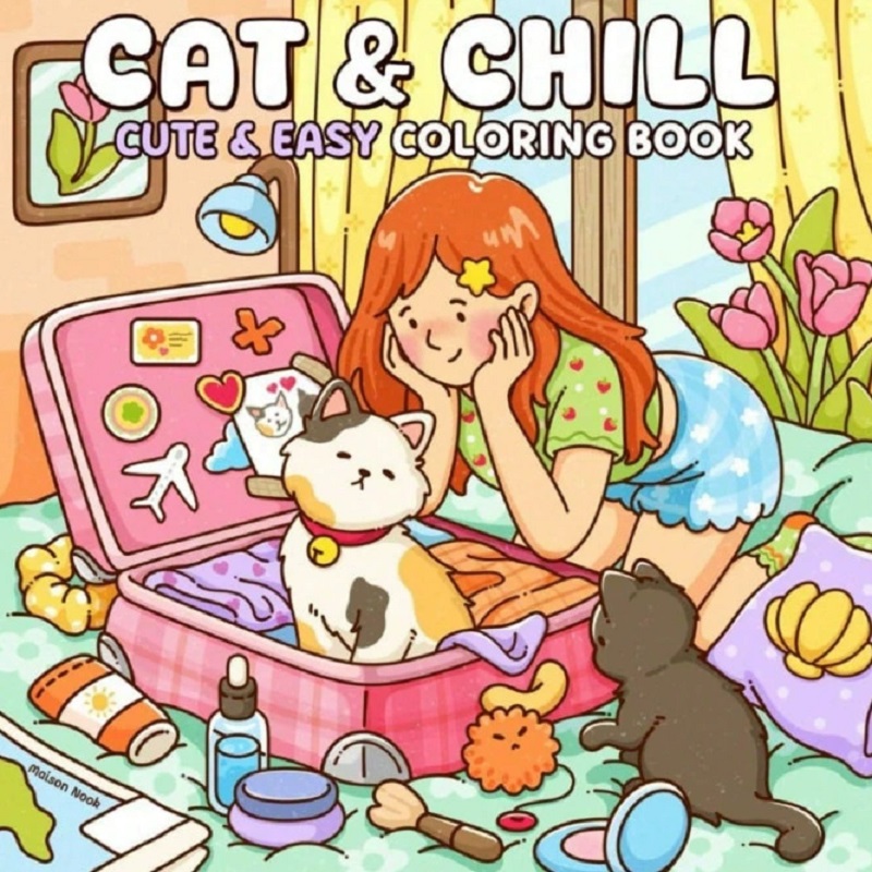 Libro para colorear fácil y bo - Adult Coloring Book Stress Relief reseña y precio