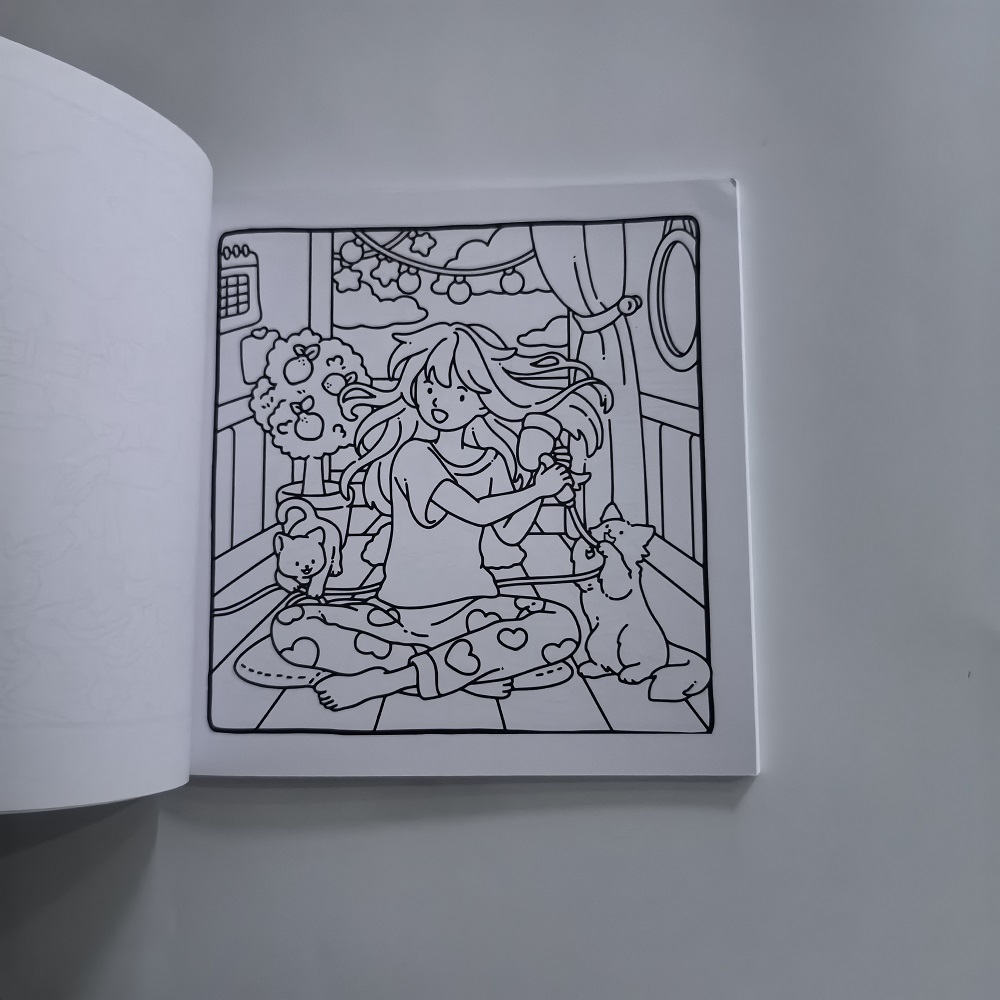 Libro para colorear fácil y bo - Adult Coloring Book Stress Relief reseña y precio
