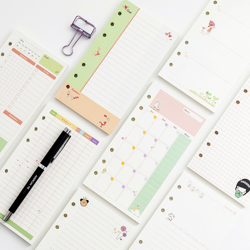 Kawayi-carpeta de hojas suelta - A5 Spiral Dotted Grid Notebook reseña y precio