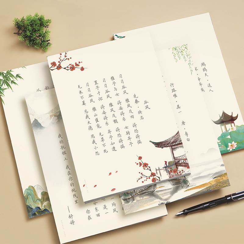 Cuaderno de caligrafía con dis - Chinese Calligraphy Practice Book reseña y precio