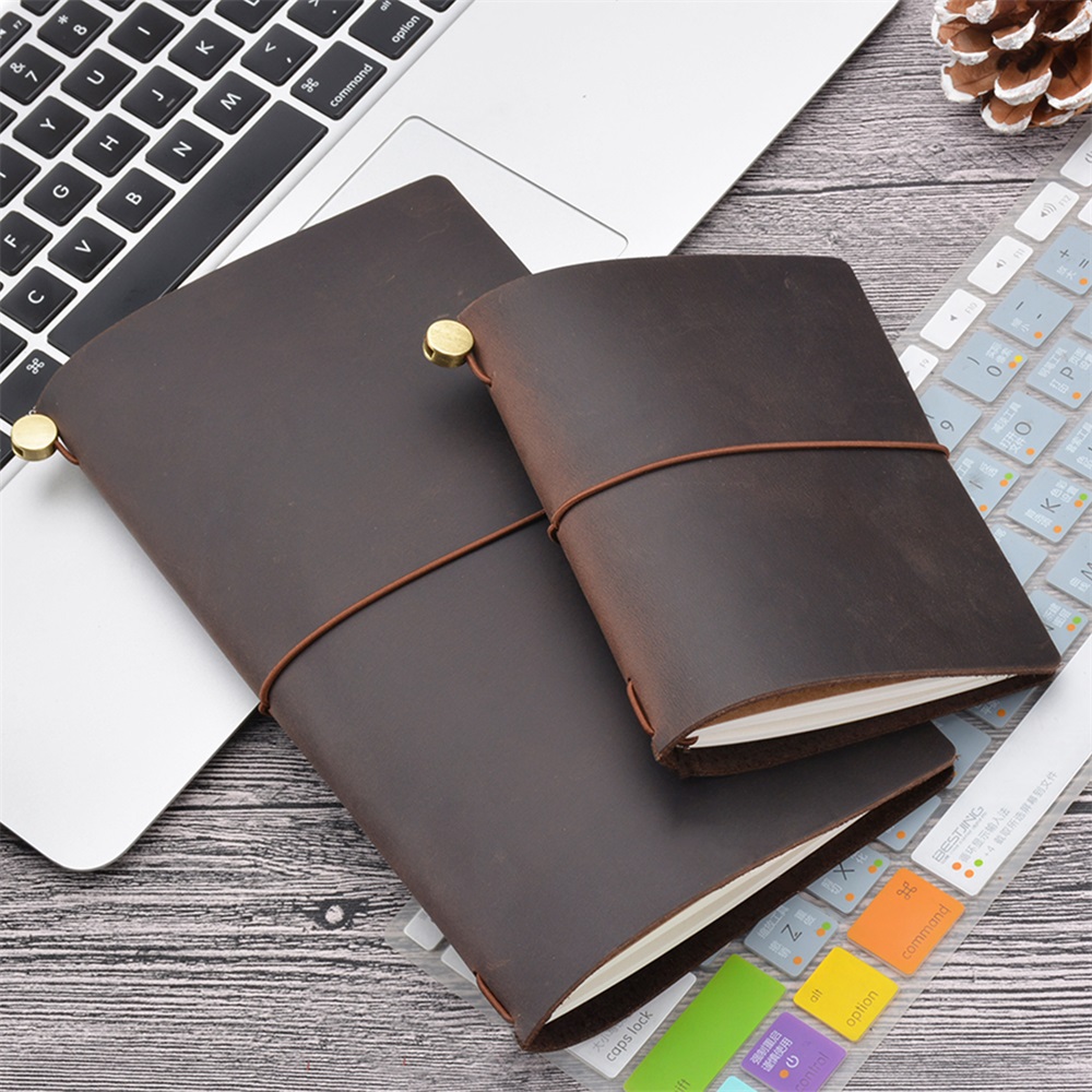 Cuaderno de viajero de cuero g - Vintage Leather Journal Notebook reseña y precio