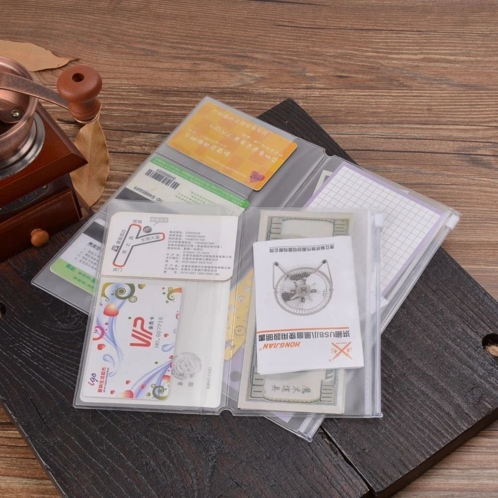 Bolsa de PVC con cremallera pa - Vintage Leather Journal Notebook reseña y precio