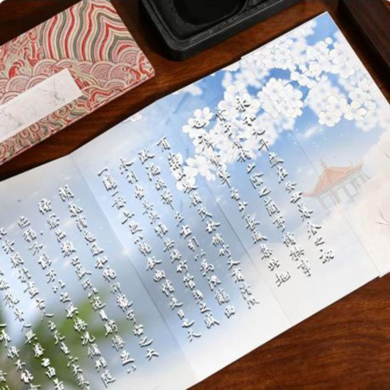 Álbum de papel Xuan de 8x20 cm - Chinese Calligraphy Practice Book reseña y precio