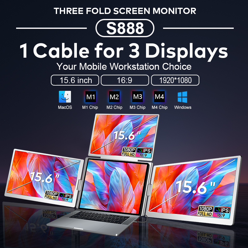 2025 Nuevo monitor cuádruple p - Magazines reseña y precio