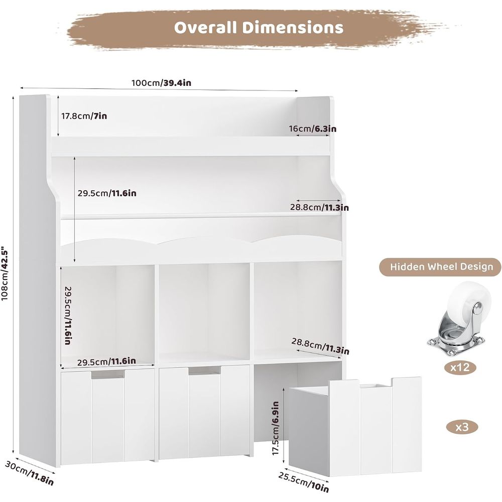 Organizador de Juguetes para N - Books reseña y precio