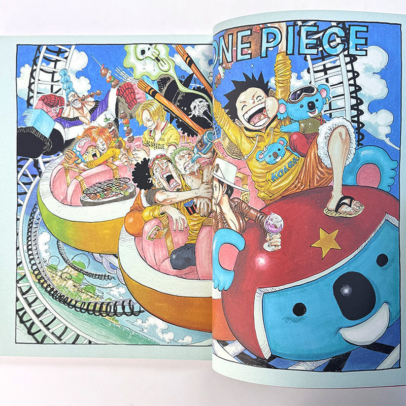One Piece Illustration Book Co - Stationery Books reseña y precio