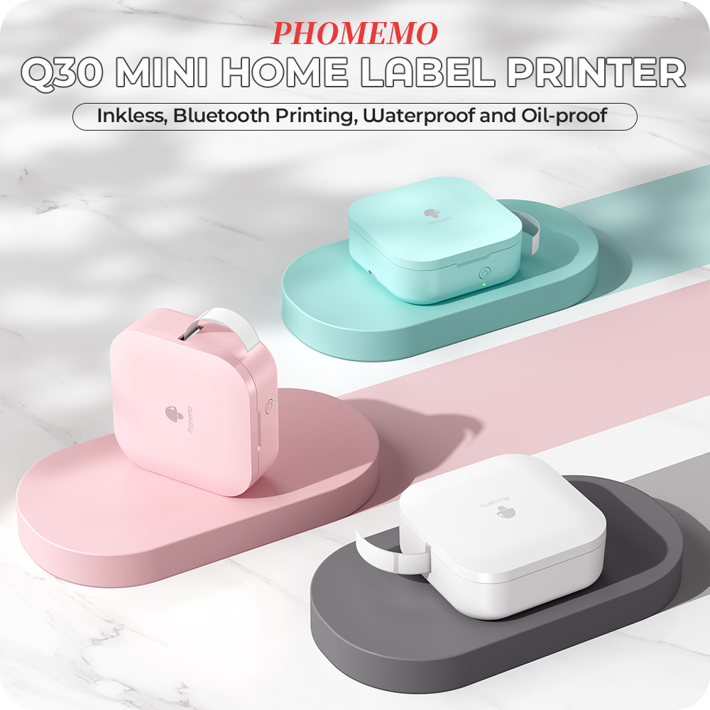 【Nuevo】Pomemo Q30 Mini impreso - Mini Pocket Thermal Printer Paper Roll reseña y precio