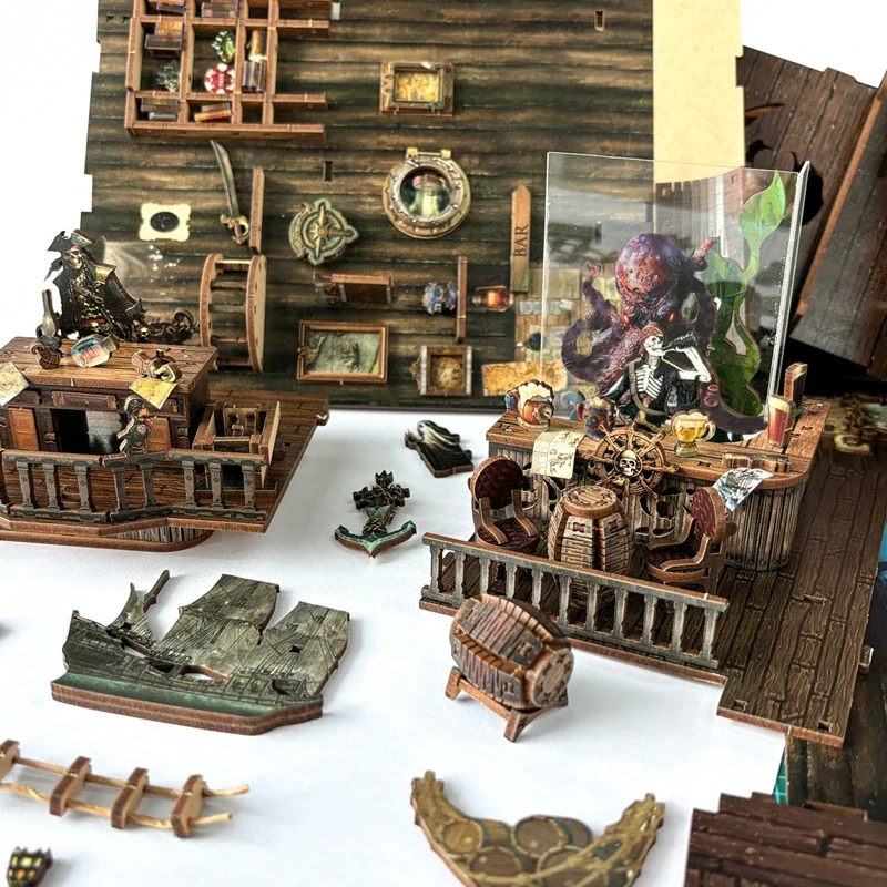Kits de modelo de inserción de - Diy Wooden Book Nook Kit Shelf Insert reseña y precio