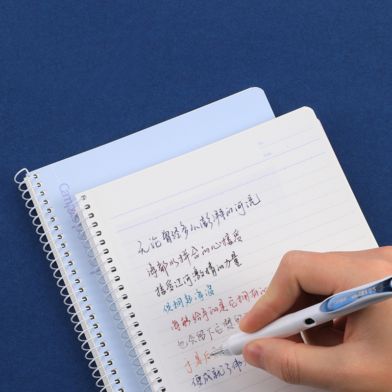 KOKUYO-Cuaderno espiral A5 B6, - A5 Spiral Dotted Grid Notebook reseña y precio