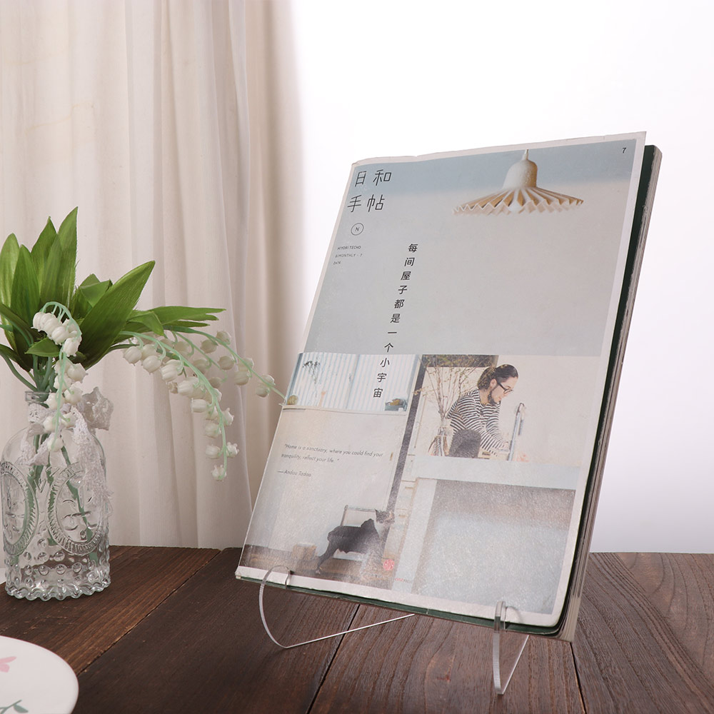 Soporte para tableta, soporte  - Clear Acrylic Book Stand Holder reseña y precio
