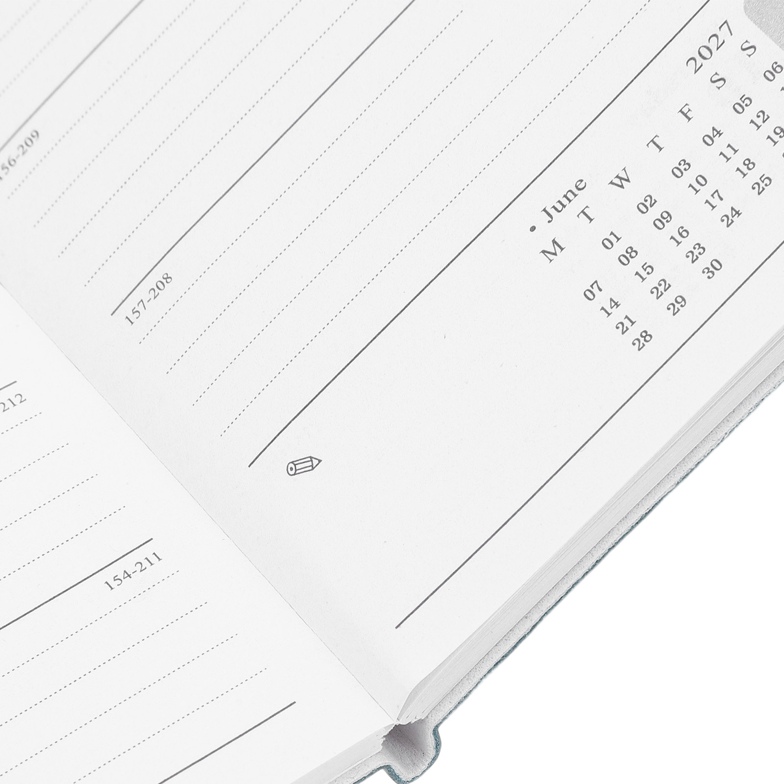 Agenda Funcional 2027, Cuadern - A5 Spiral Dotted Grid Notebook reseña y precio