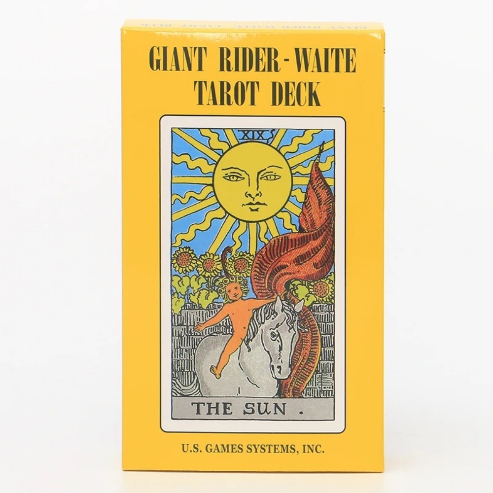Baraja de Tarot clásica grande - Tarot Deck With Guidebook reseña y precio