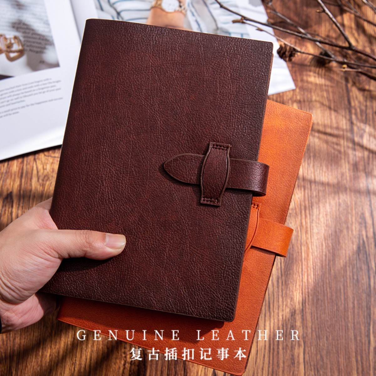 Nuevo Cuaderno A5 2026, Fabric - Vintage Leather Journal Notebook reseña y precio