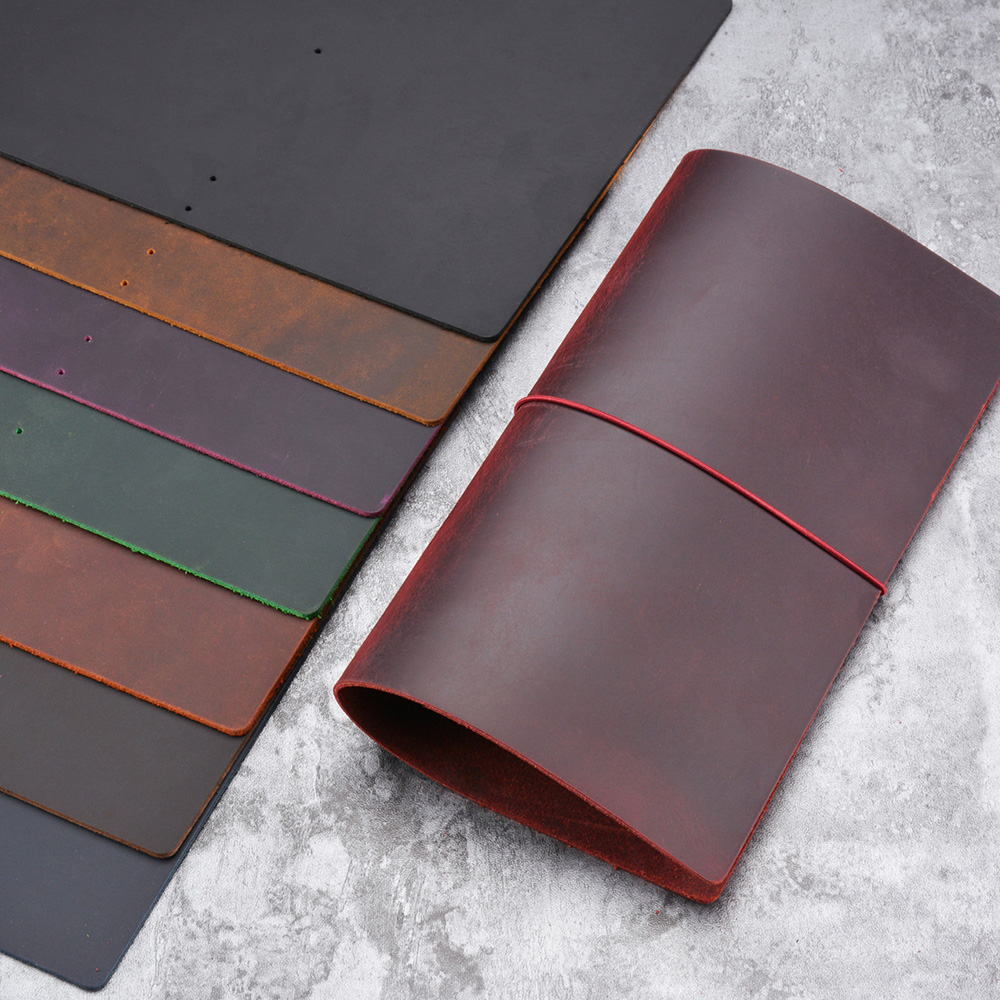 Funda para cuaderno DIY de cue - Vintage Leather Journal Notebook reseña y precio