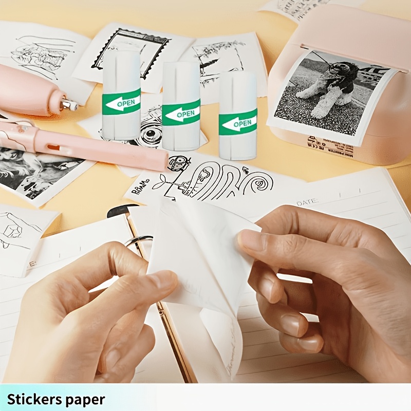 13 Rollos de Papel Térmico Min - Mini Pocket Thermal Printer Paper Roll reseña y precio