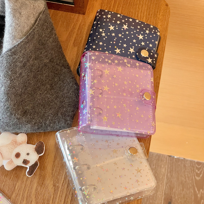 MINKYS-libro Kawaii Bling Star - Kpop Photo Card Binder 3 Inch reseña y precio