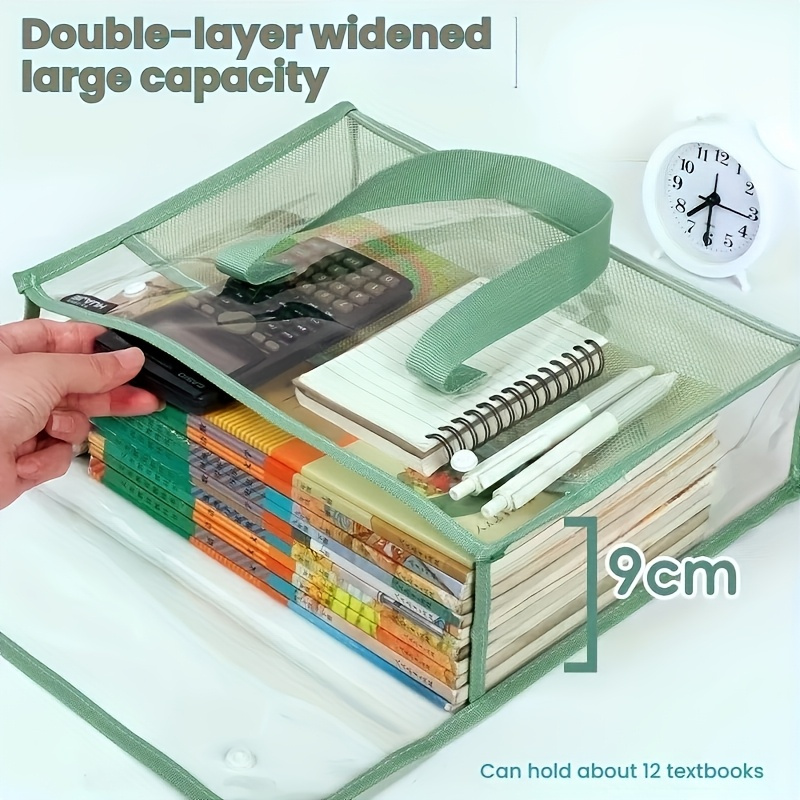 Bolsa de mano transparente de  - Stationery Books reseña y precio