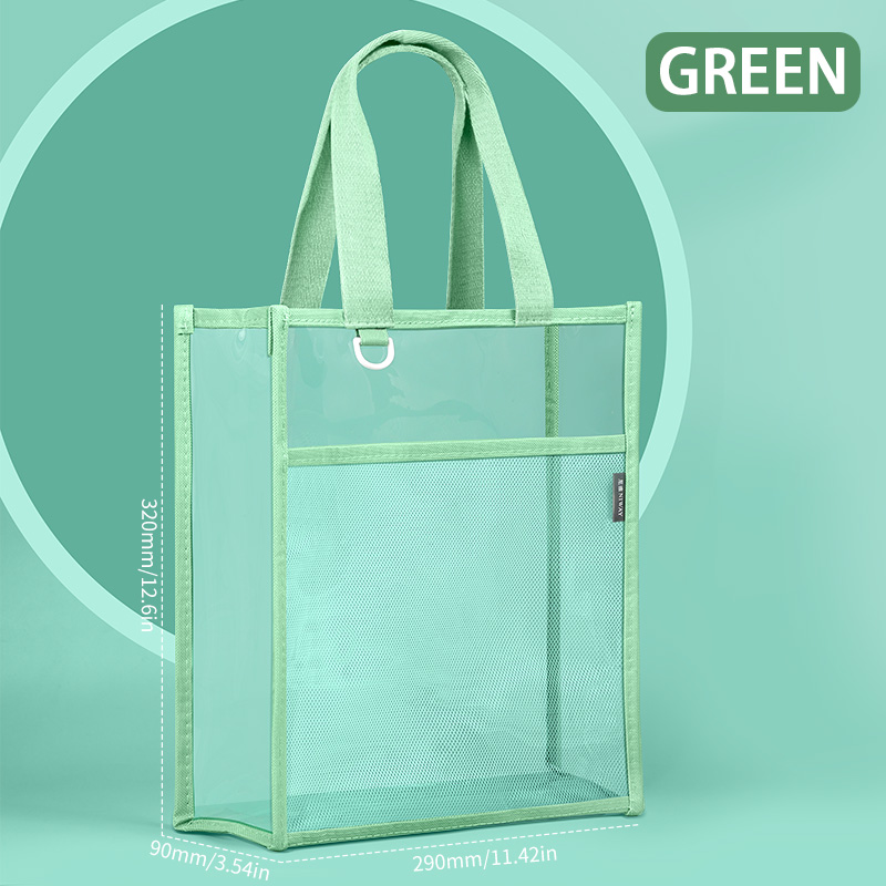 HUAJIE Bolsa de archivo transp - Stationery Books reseña y precio