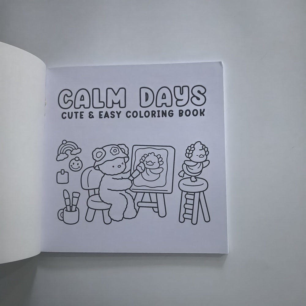 Libro para Colorear con Lindos - Adult Coloring Book Stress Relief reseña y precio