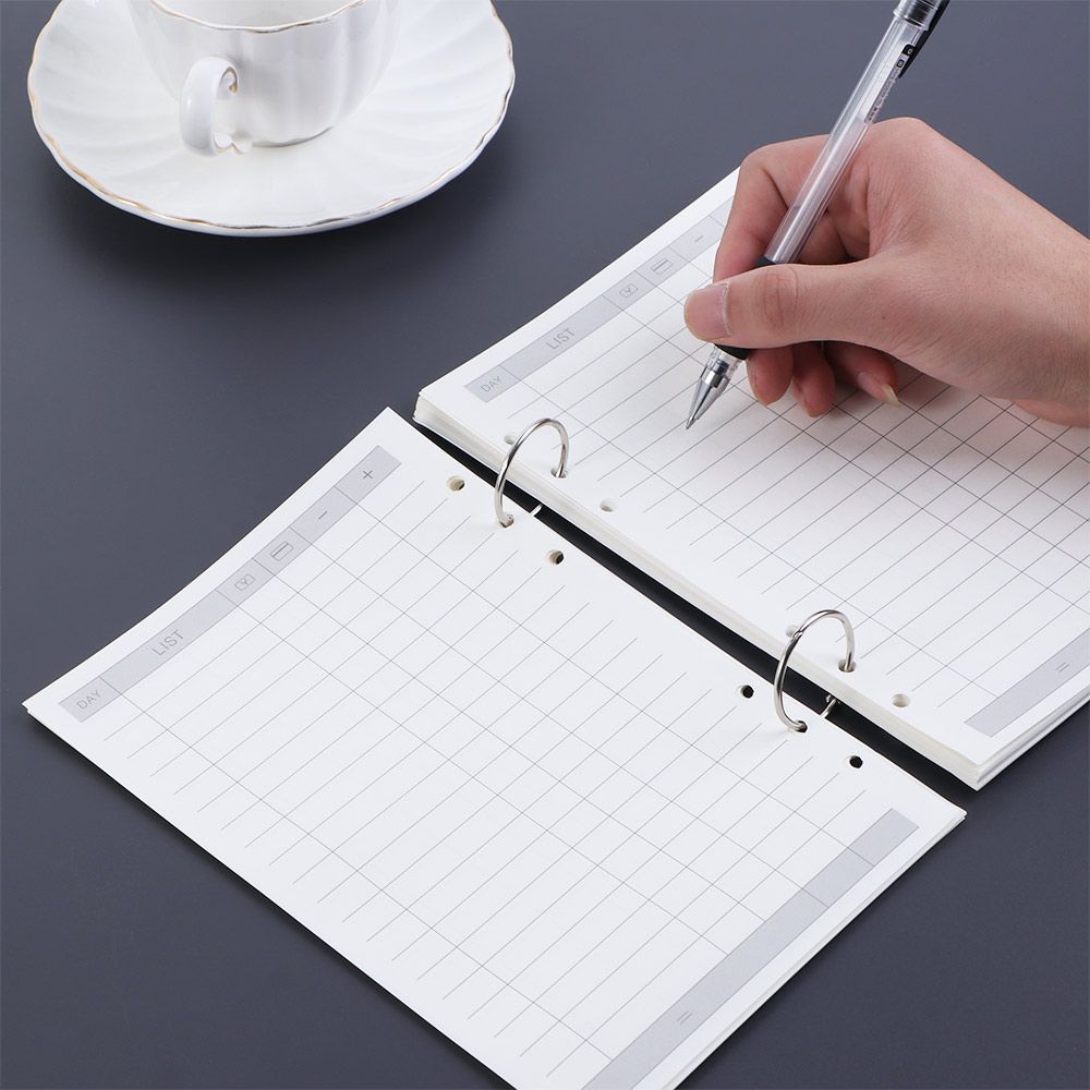 Planificador diario cuadricula - A5 Spiral Dotted Grid Notebook reseña y precio