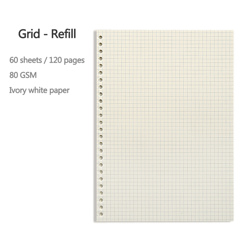 Recambio de cuaderno de hojas  - A5 Spiral Dotted Grid Notebook reseña y precio