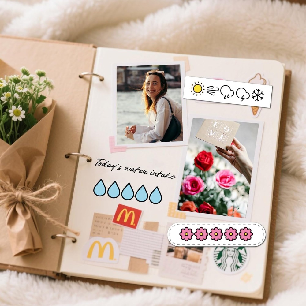 Sellos transparentes con estre - Blank Sheet Music Notebook reseña y precio