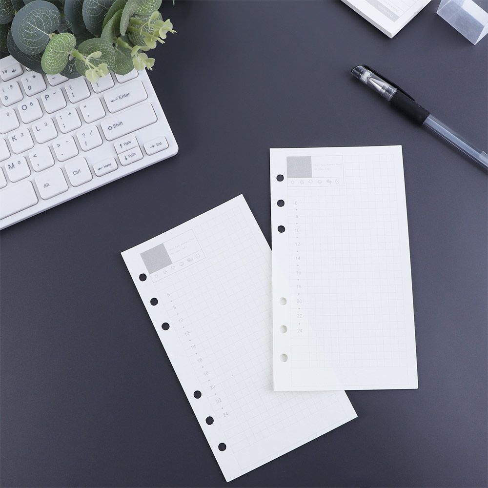 Planificador Diario Grid, 45 H - A5 Spiral Dotted Grid Notebook reseña y precio